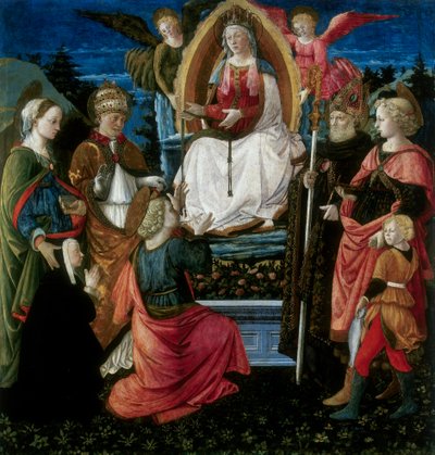 La Madonna della Cintura con Santi da G. da and Filippi, C. Carpi