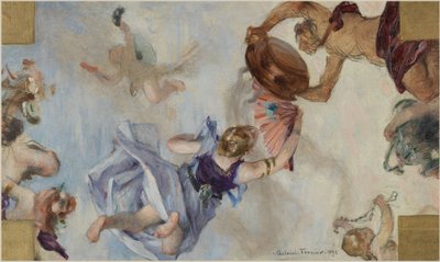 Schizzo per la Salle des Fêtes de l