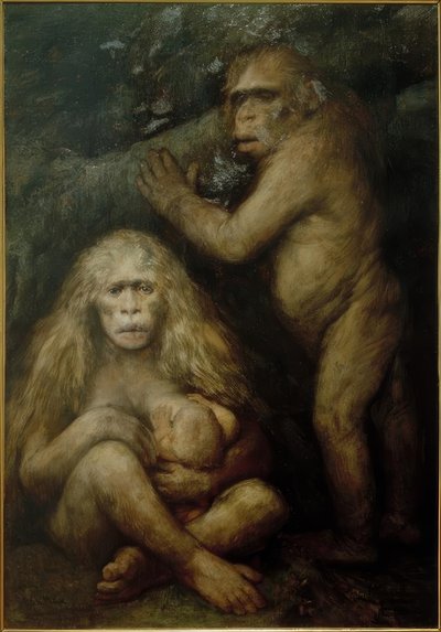 Pithecanthropus alalus da Gabriel Cornelius Ritter von Max