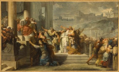 La morte di Virginie, 1759 da Gabriel Francois Doyen