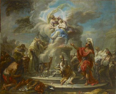 Il sacrificio di Ifigenia, 1749-1750 da Gabriel Francois Doyen