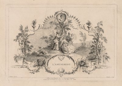 Divertimento, Arabesco da Gabriel Huquier