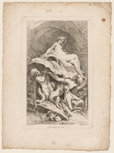 Libro delle fontane: n. 4, c. 1736 da Gabriel Huquier