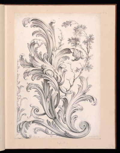 Stampa rilegata (Francia) da Gabriel Huquier