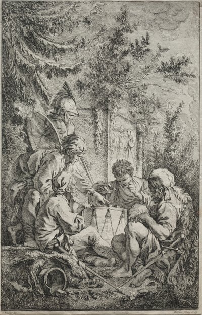 La prima guardia da Gabriel Huquier