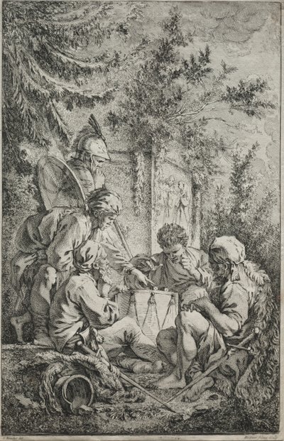 La Prima Guardia da Gabriel Huquier