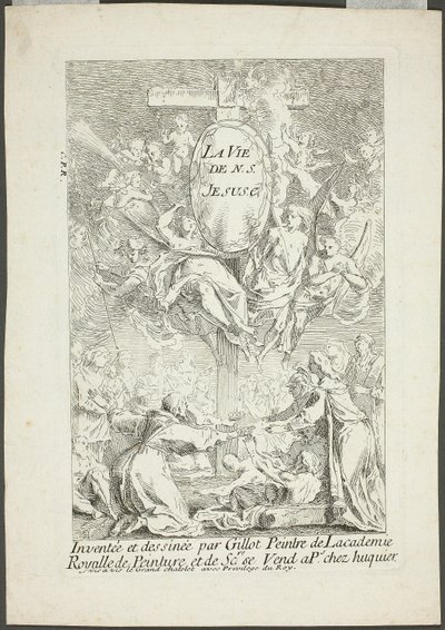 La vita di nostro Signore Gesù Cristo da Gabriel Huquier