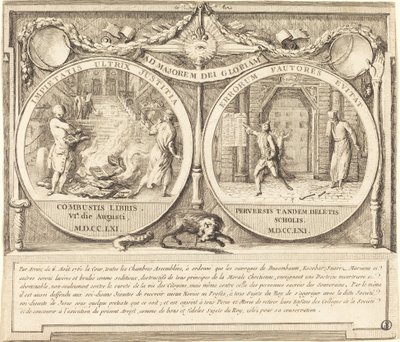 Espulsione dei Gesuiti da Gabriel Jacques de Saint Aubin