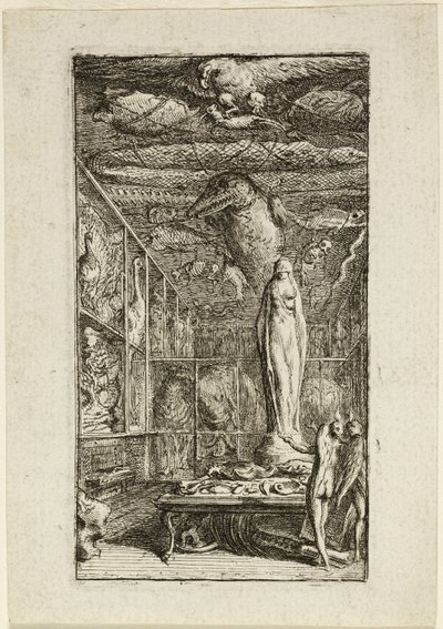 Frontespizio per Almanach Historico-Physique da Gabriel Jacques de Saint Aubin