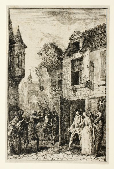 Non ci si pensa mai da Gabriel Jacques de Saint Aubin