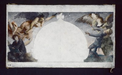 Bozzetto per il dipinto del monumento ai caduti della guerra del 1870 al Lycée Chaptal, circa 1879 da Gabriel Joseph Marie Augustin Ferrier