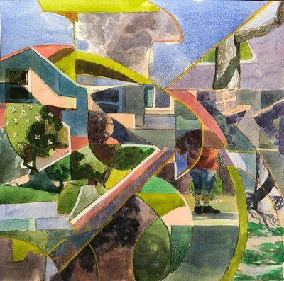 Quartiere astratto, 2021 da Gabriel Palma
