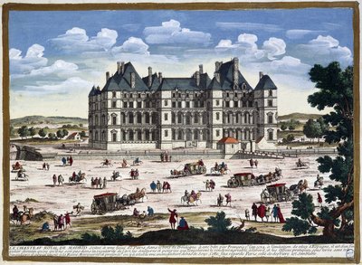 Chateau de Madrid nei dintorni di Parigi, di Perelle da Gabriel Perelle