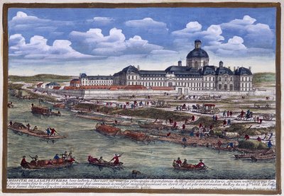 Ospedale della Salpêtrière da Gabriel Perelle