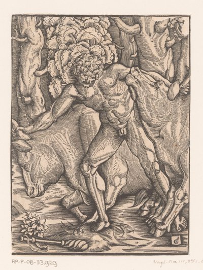 Ercole e i buoi di Gerione da Gabriel Salmon