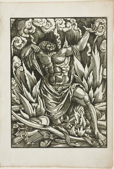Le fatiche di Ercole: Ercole sulla pira da Gabriel Salmon