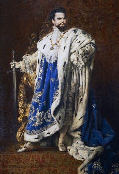 Re Ludovico II di Baviera da Gabriel Schachinger