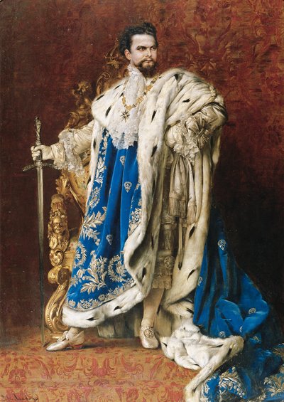 Ludovico II come Gran Maestro dell