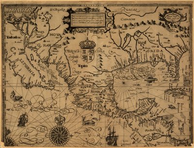 Nova et rece terraum et regnorum Californae, nouae Hispaiae Mexicanae, et Peruviae da Gabriel Tatton