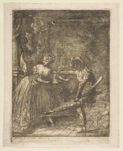 Il Teatro Italiano da Gabriel de Saint Aubin