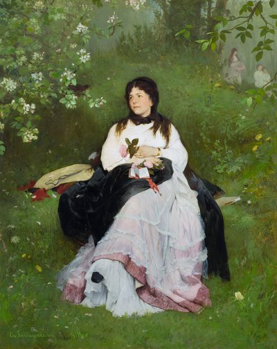 Una fiaba di primavera da Gabriel von Max