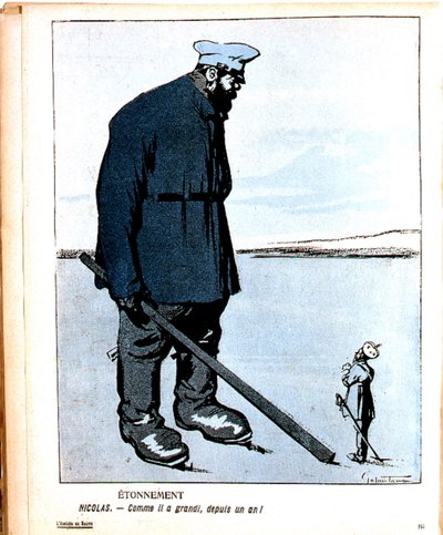 Nicola II (1868 - 1919) Zar di Russia dal 1894 da Gabriele (1865 1937) Galantara