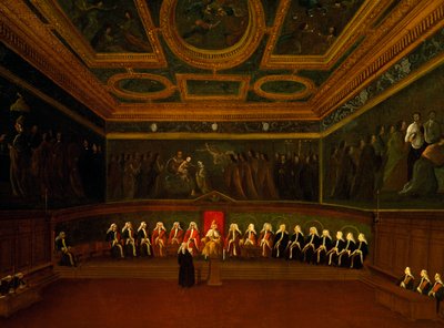 Sala del Consiglio dei Dieci a Venezia da Gabriele Bella