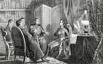 Il principe Carlo Alberto di Carignano promette il suo sostegno ai cospiratori liberali, 6 marzo da Gabriele Castagnola