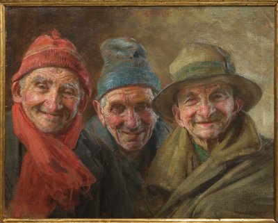 Tre amici 1917 da Gaetano Bellei