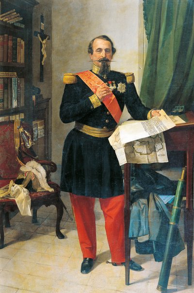 Ritratto di Napoleone III da Gaetano Belvederi