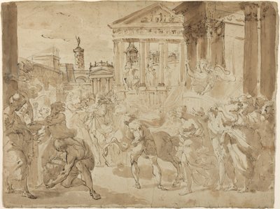 Processione trionfale nell