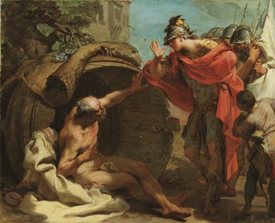 Alessandro e Diogene da Gaetano Gandolfi