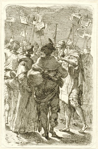 Pellegrini da Gaetano Gandolfi