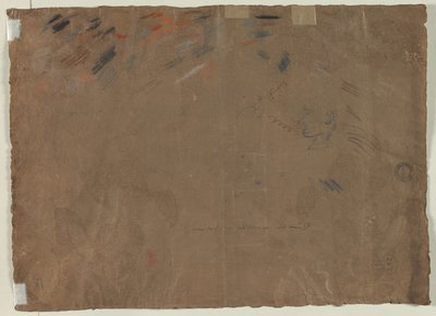 Schizzo di una testa, 1780 da Gaetano Gandolfi