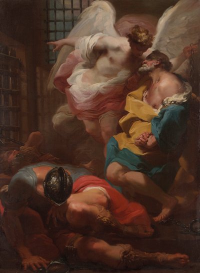 La liberazione di San Pietro da Gaetano Gandolfi