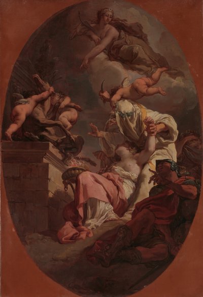 Il sacrificio di Ifigenia, 1789 da Gaetano Gandolfi