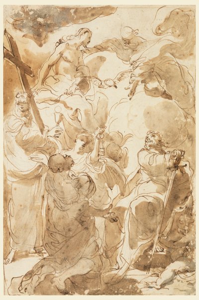 La Trinità e gli Apostoli, San Pietro e San Paolo da Gaetano Gandolfi