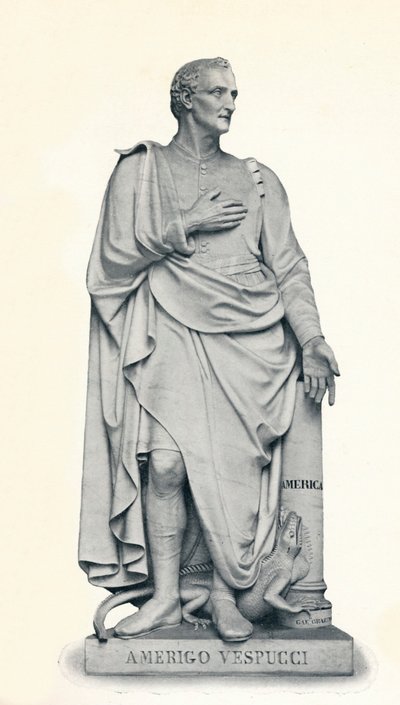 Amerigo Vespucci, 1454-1512, 1912 da Gaetano Grazzini