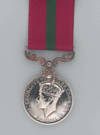 Medaglia per Lungo Servizio e Buona Condotta, Sergente Maggiore Hassan Jabir, Fucilieri Africani del Re da Gaetano Matteo Monti