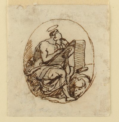 San Marco scrivendo da Gaetano Monti