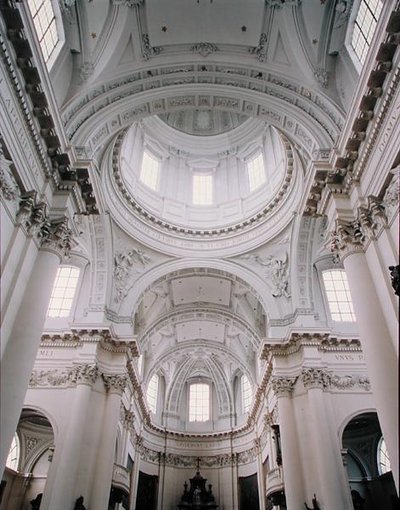 Vista interna della cupola da Gaetano Pizzoni