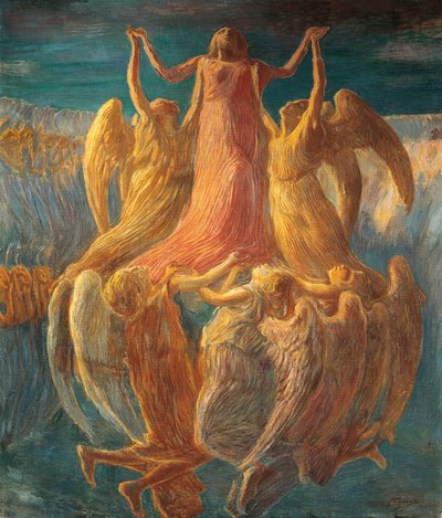 Assunzione, di Gaetano Previati (1852-1920) da Gaetano Previati