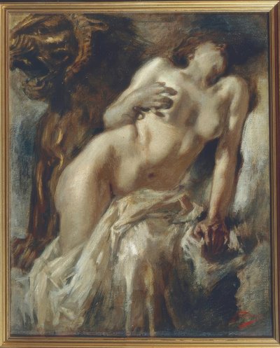 Cleopatra, 1888 da Gaetano Previati