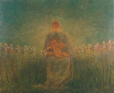 Madonna dei gigli da Gaetano Previati