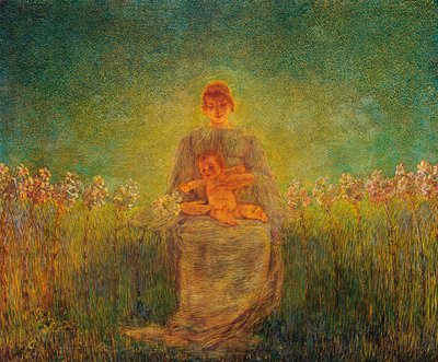 Madonna dei Gigli da Gaetano Previati