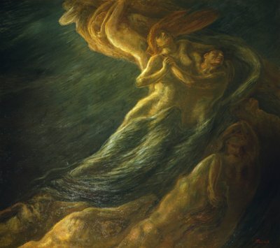 Paolo e Francesca da Gaetano Previati