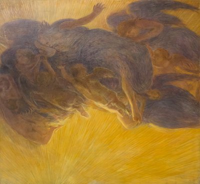 La creazione della luce, c. 1913, Gaetano Previati da Gaetano Previati