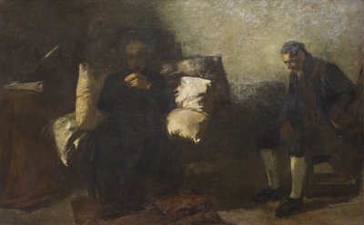 Le ultime ore di Carlo Alberto, Oporto da Gaetano Previati