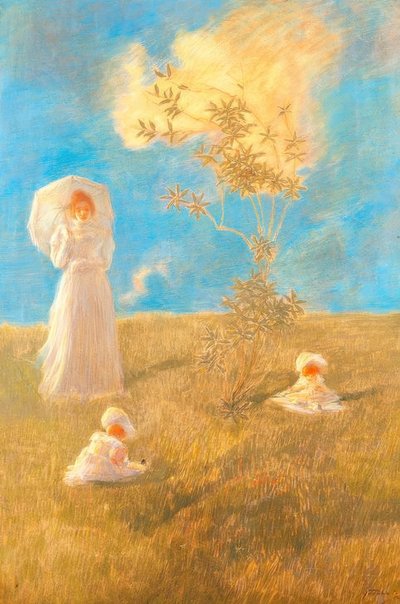 La quiete da Gaetano Previati