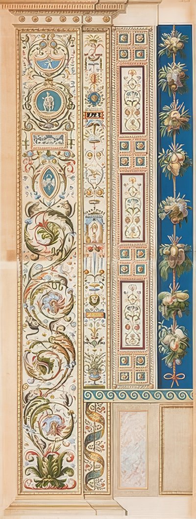 Pilastro Loggia IX (decorazione) da Gaetano Savorelli